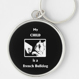 Chaveiro French Gift O Meu Filho É Um Buldogue Francês