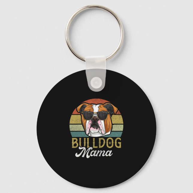 Chaveiro Frenchie Bulldog Mama Dog Mãe (Frente)