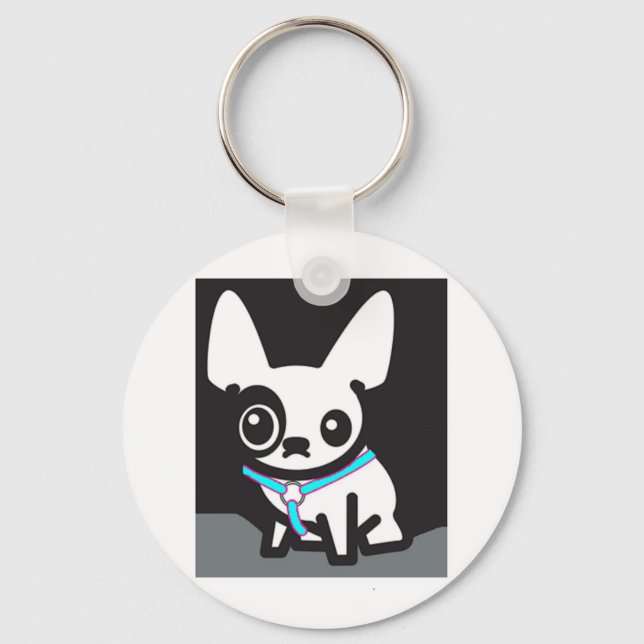 Chaveiro Frenchie Keyring (Frente)