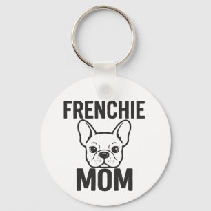 Chaveiro Frenchie Mãe - Bonitinho Francês para Mães de Cach