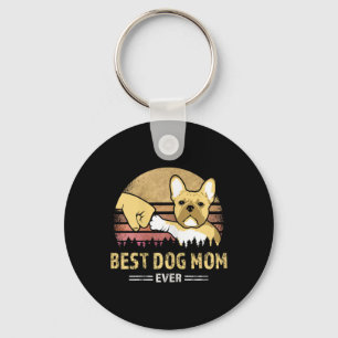 Chaveiro Frenchie Mãe Ever Vintage Bulldog Francês Puppy Lo