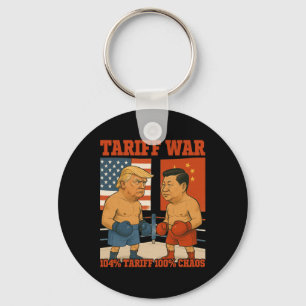 Chaveiro Frente à Guerra Tarifária Trump Vs Xi Jinping Boxi