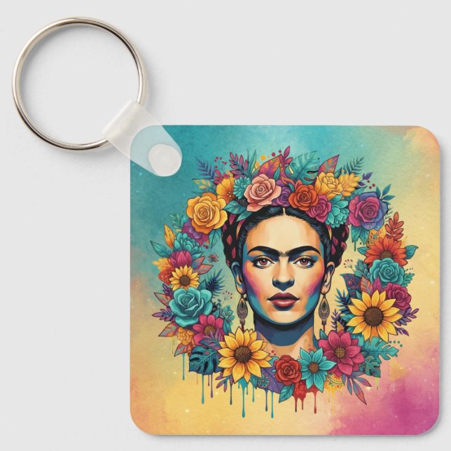 Chaveiro Frida Kahlo (Frente)