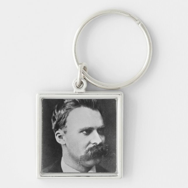 Chaveiro Friedrich Wilhelm Nietzsche (1844-1900) 1873 (b/w (Frente)