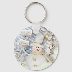 Chaveiro Frio Winter Snowman