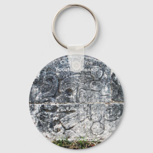 Chaveiro Friso, corte da bola, Chichen Itza, Iucatão,