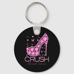 Chaveiro Friso Rosa Brisa Rosa para Sensibilizar o Cancer d