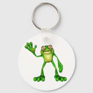 Chaveiro Froggie, o Sapo de acenar o desenho animado