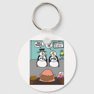 Chaveiro Frost O Boneco de Neve & Camisetas e Canecas Engra
