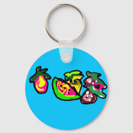 Chaveiro Fruits art fun 