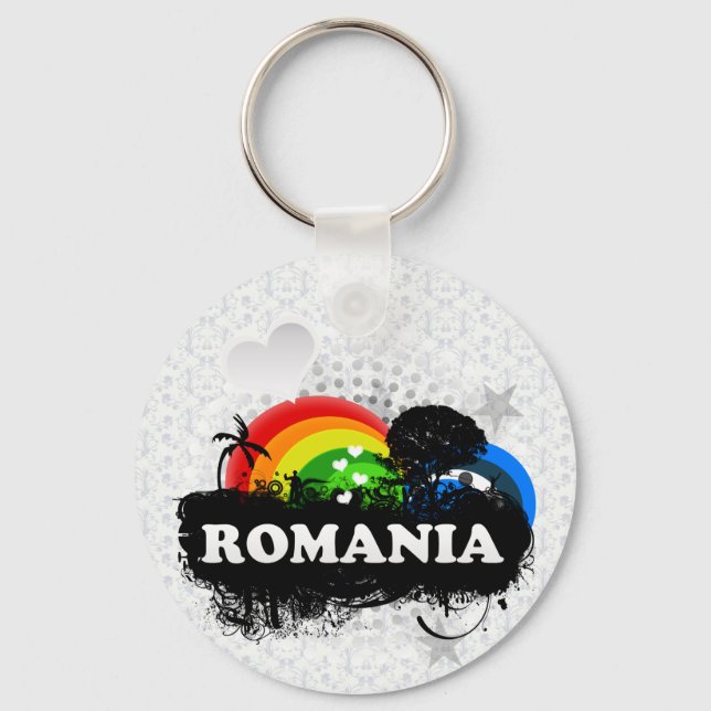 Chaveiro Fruta-branca Romênia (Frente)