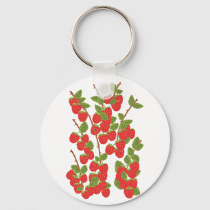 Chaveiro Fruta de framboesa