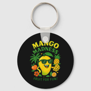 Chaveiro Fruta de Manga Engraçada Mangas Férias de Verão Pa