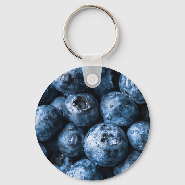 Chaveiro Fruta de mirtilos (Frente)