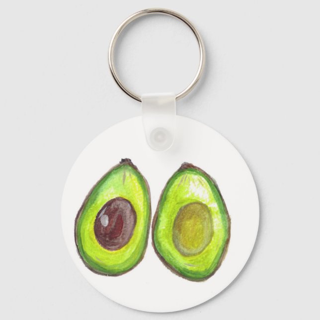 Chaveiro Fruta verde Avocado (Frente)