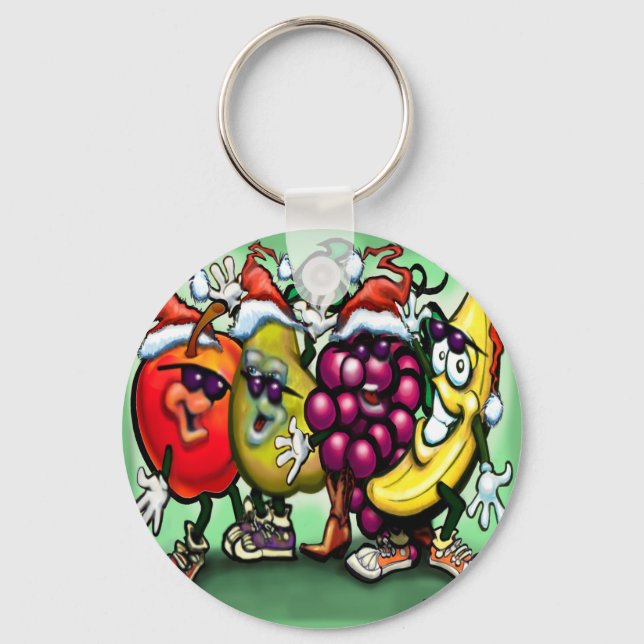 Chaveiro Frutado Natal (Frente)