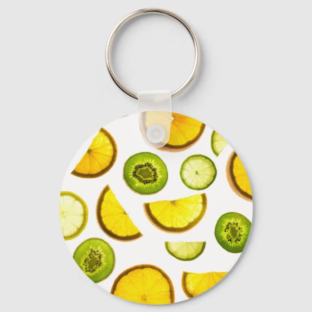Chaveiro Frutas de Citros Frescas (Frente)