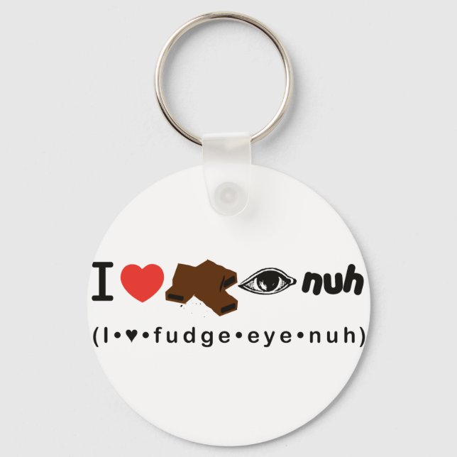 Chaveiro Fudge Eye Nuh (Frente)