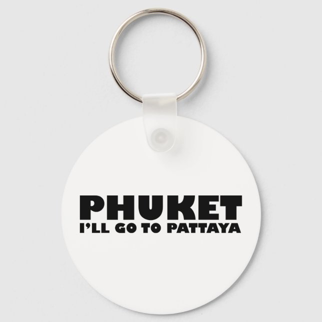 CHAVEIRO FUKET, VOU A PATTAYA (Frente)