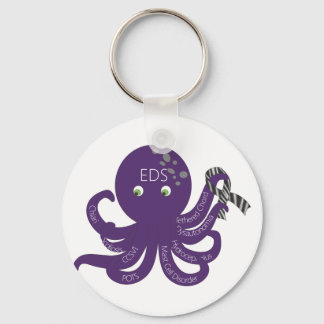 Chaveiro Fundo Branco Octopus