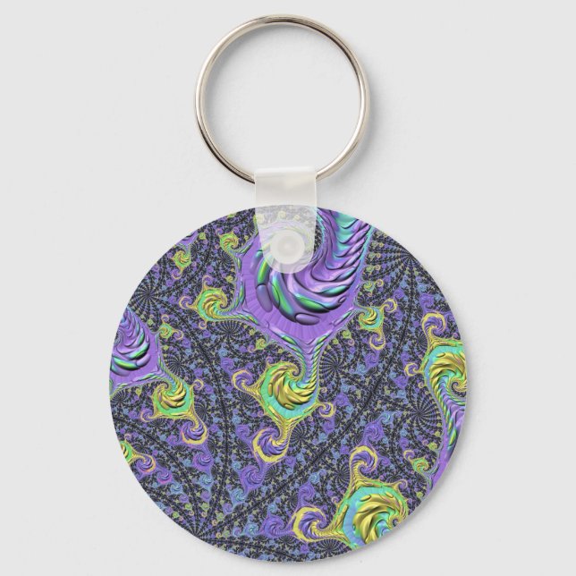 Chaveiro Funky Fractal (Frente)