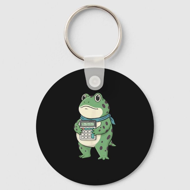 Chaveiro Funny 67 Meme Pemdas Math Teacher Six Seven Frog  (Frente)