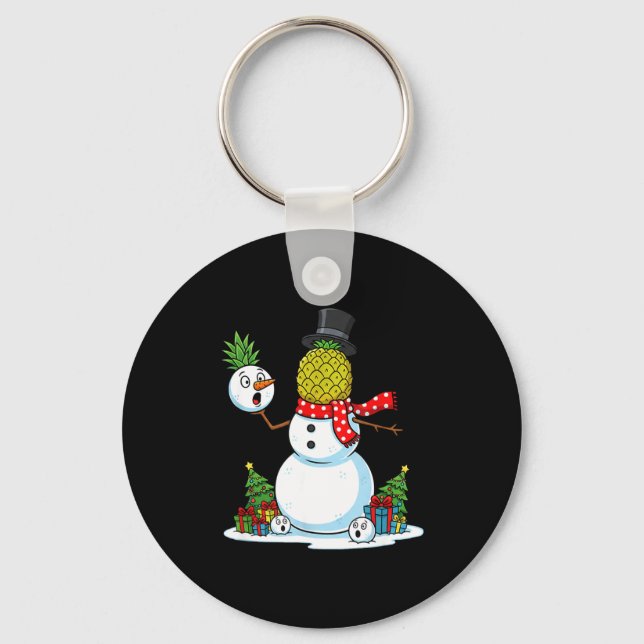 Chaveiro Funny Christmas Ne Snowman Xmas Mens Womens Kids  (Frente)