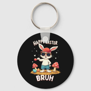 Chaveiro Funny Dabbing Bunny Felz pascoa Bruh