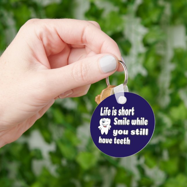 Chaveiro Funny Dental Quote (Mão)