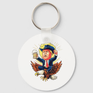 Chaveiro Funny Donald Trump 2024 Retome as Eleições America