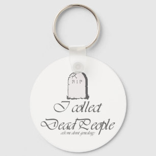 Chaveiro Funny Genealogia Coleta Pessoas Mortos