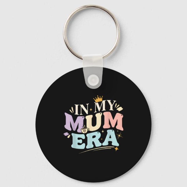 Chaveiro Funny In My Blue Mum Era Cool Mom Mother's Day  (Frente)