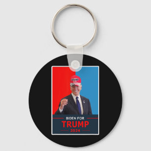 Chaveiro Funny Joe Biden Para O Visto Eleitoral Trump 2024 