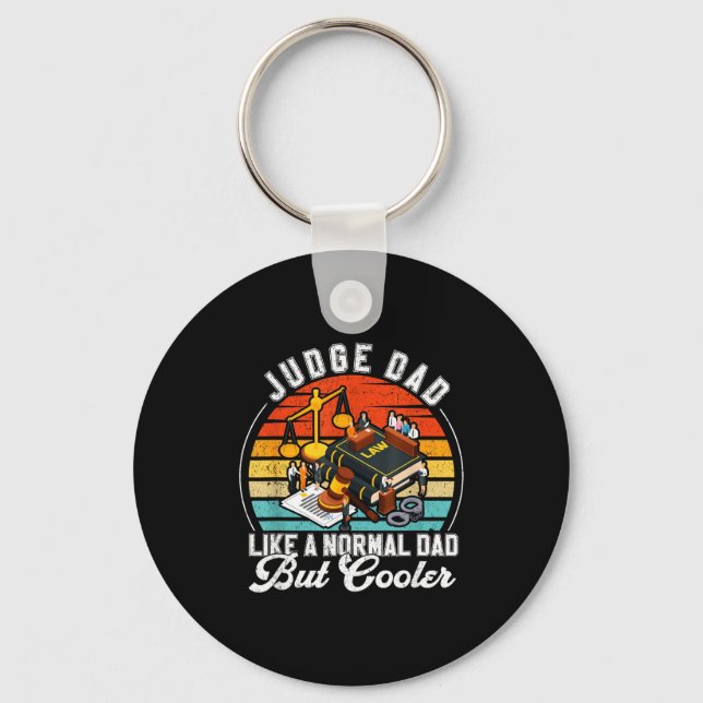 Chaveiro Funny Judge Gift Judge Dad Judge Top Judge Gift  (Frente)