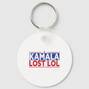 Chaveiro Funny Kamala Perdeu Lol Funny Anti Kamala Para A P