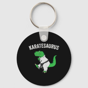 Chaveiro Funny Karate T Rex Dinossaur Cute Dino Artes Marci