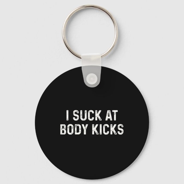 Chaveiro Funny Kickboxing Muay Thai Body Kicks  (Frente)