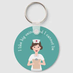 Chaveiro Funny Medical Nurse Saying Keychains