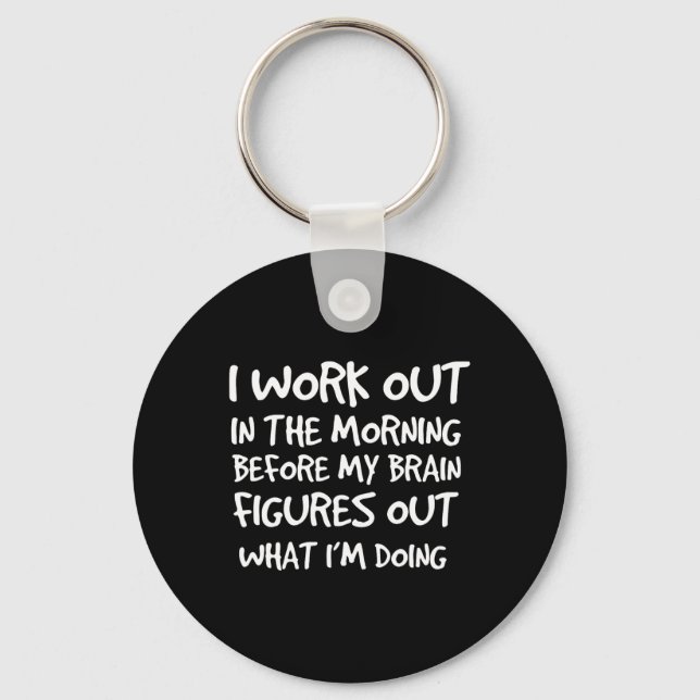 Chaveiro Funny Motivational Gym Cote Workshop (Frente)