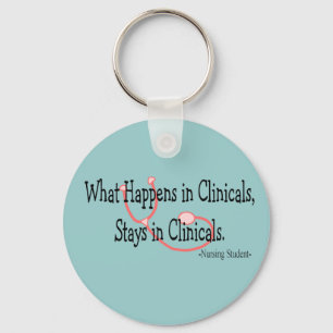 Chaveiro Funny Nursing Student Key Chains