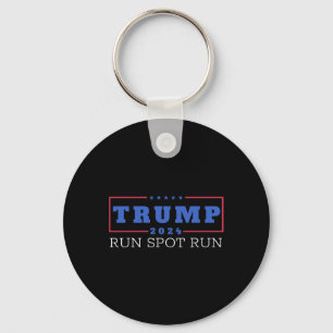 Chaveiro Funny Pro Trump 2024 Run Spot Run Trump Kamala Deb