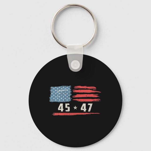 Chaveiro Funny Qr Presidente Trump Dance Code 2 Lado (Frente)