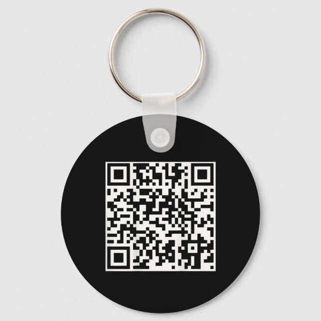 Chaveiro Funny Qr Presidente Trump Dance Code (no verso) (Frente)