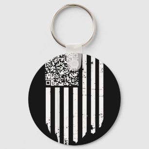 Chaveiro Funny Qr Scan Code Presidente Trump 4547 Trump Dan