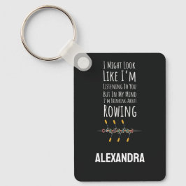 Chaveiro Funny Rower Rowing Crew Sports Boat Lake Team