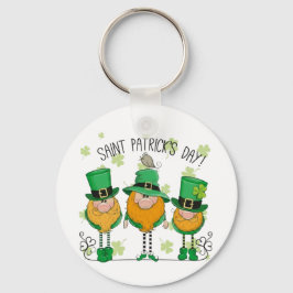 Chaveiro Funny Saint Patrick's Day T-Shirt Irish Shamrock