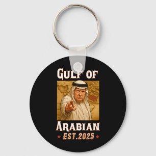 Chaveiro Funny Trump Arabian Golfo 2025 - Golfo Trump Do Ár