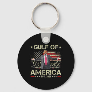 Chaveiro Funny Trump Golfo Of Us America Est 2025 Eua Améri