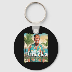 Chaveiro Funny Trump Graphic Golfo Da América Trump Merch