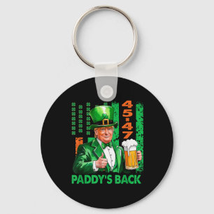 Chaveiro Funny Trump Paddys Traz De Trás 45 47 Usa Dia de S